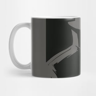 Abstract Masked Detective Inverted Mug